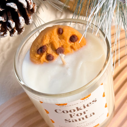 Cookies For Santa Candle.