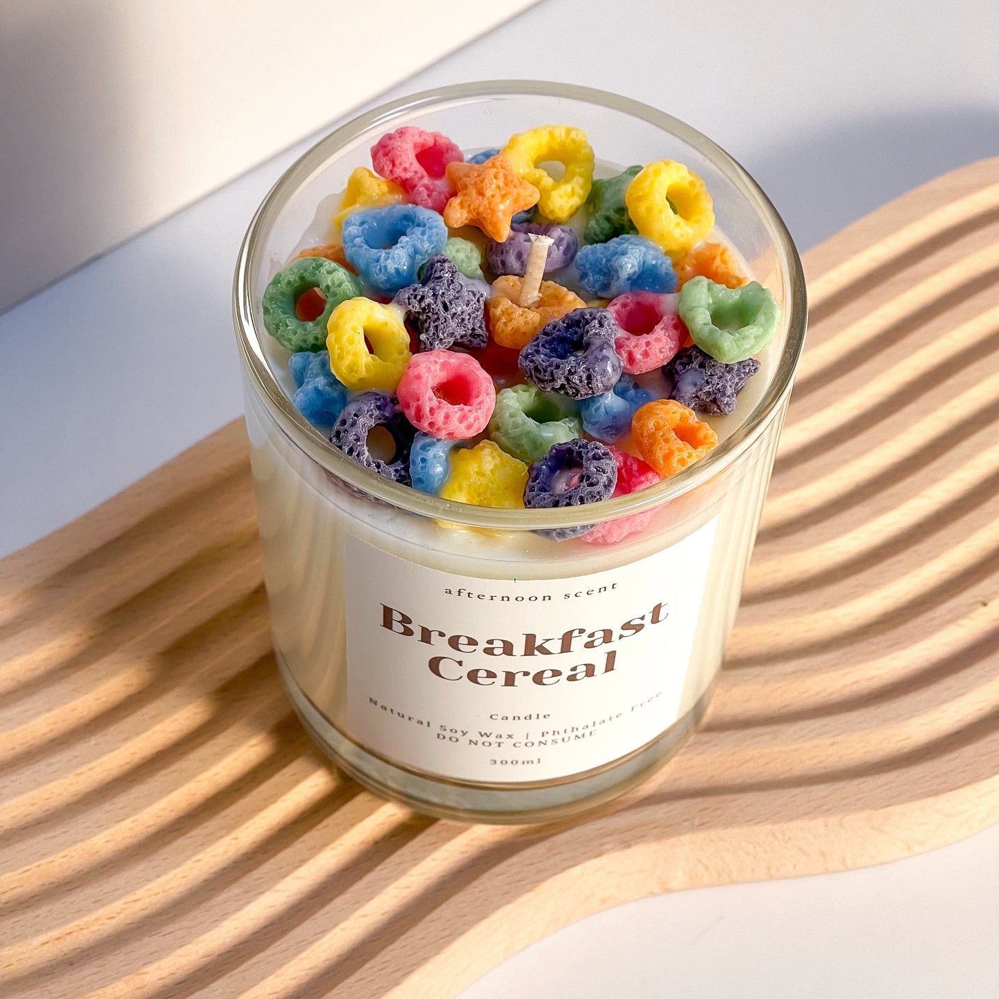 Breakfast Cereal Candle.