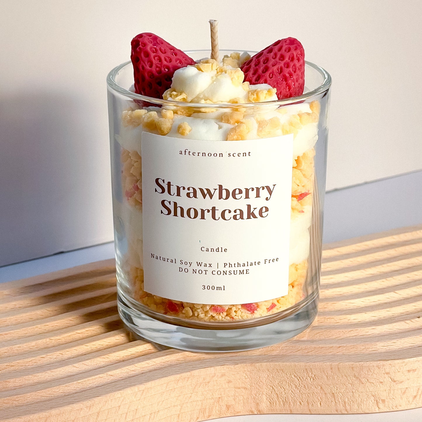 Strawberry Shortcake Candle.