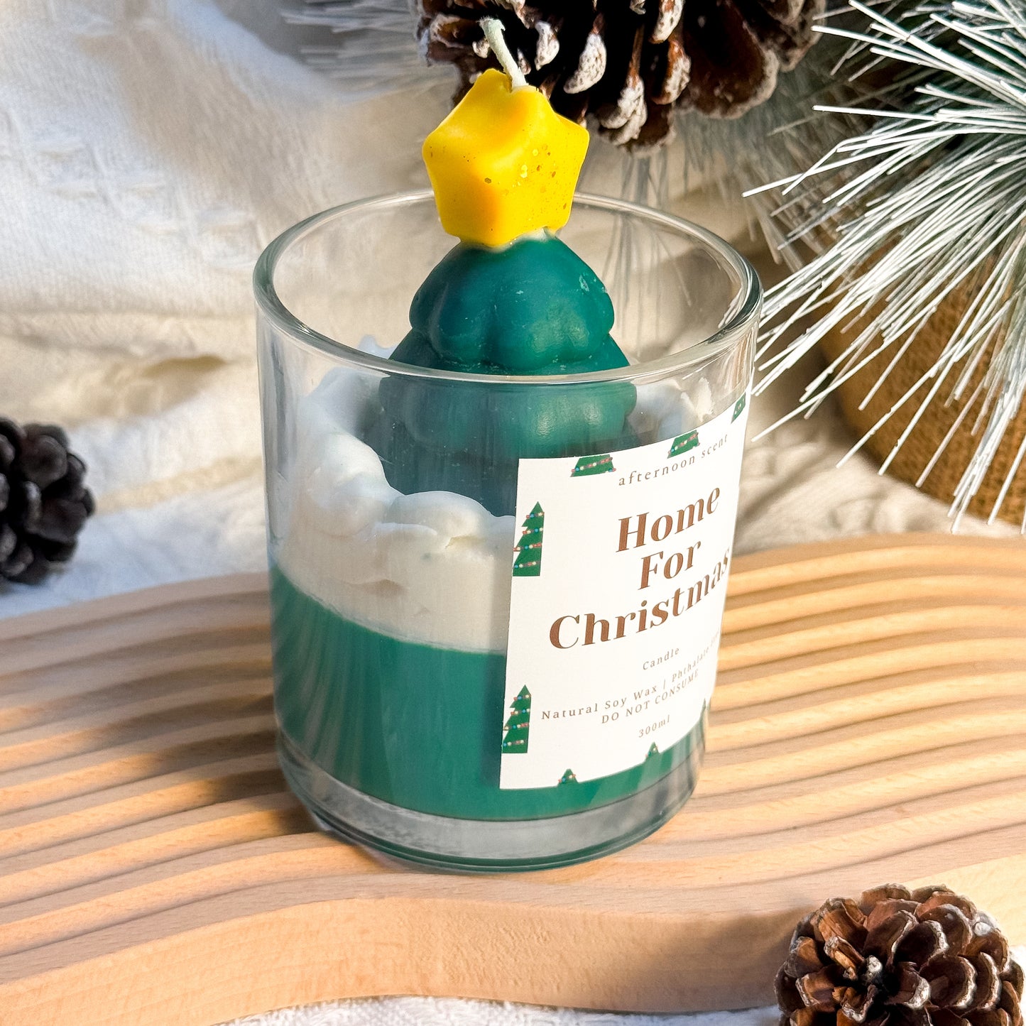 Home For Christmas Candle.