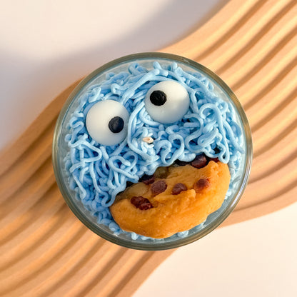 Cookie Monster Candle.