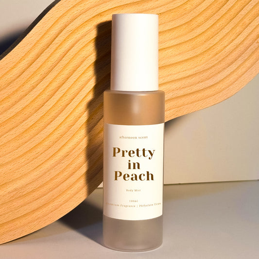 Pretty in Peach Body Mist.