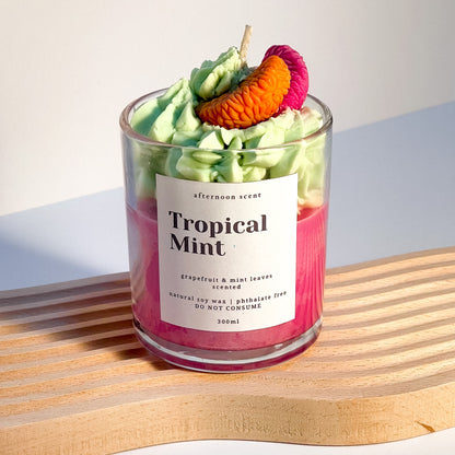 Tropical Mint Candle.