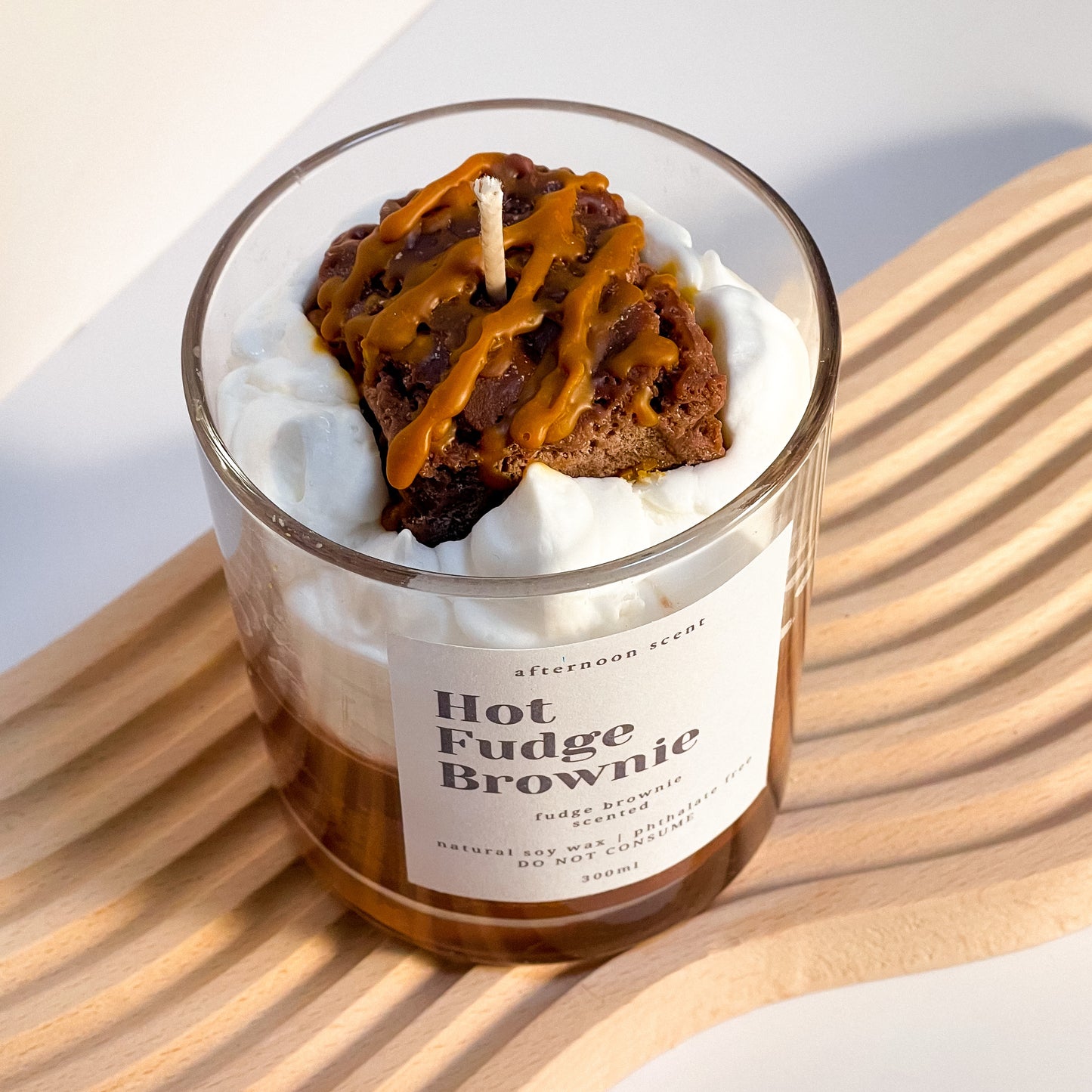 Hot Fudge Brownie Candle.